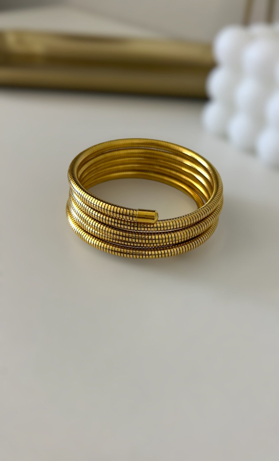 Stackable Multi-Layer Wrap Arm Bracelet Bangle